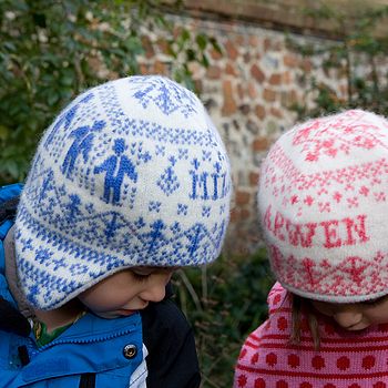 Personalised Knitted People Hat, 3 of 6