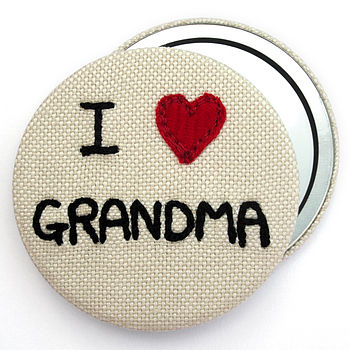 'I Love…' Personalised Compact Mirror, 5 of 6
