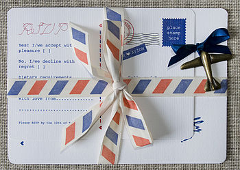 Air Mail Cotton Ribbon, 3 of 3