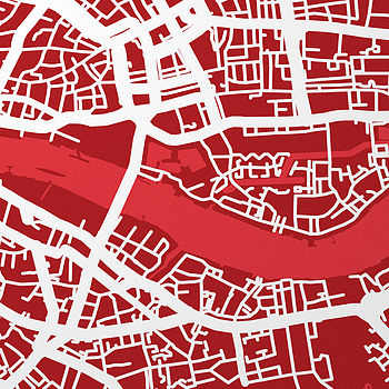 London Street Map Art Print, 8 of 8