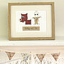 Personalised Pet Embroidered Artwork, thumbnail 1 of 2