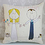 Personalised Wedding Gift Cushion, thumbnail 3 of 12