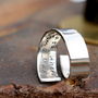 Personalised Twisted Love Ring, thumbnail 6 of 6