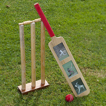 Cricket Bat Photo Frame, 3 of 6
