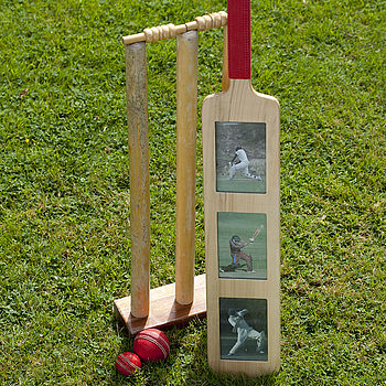 Cricket Bat Photo Frame, 5 of 6
