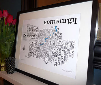 Edinburgh Word Map, 2 of 4