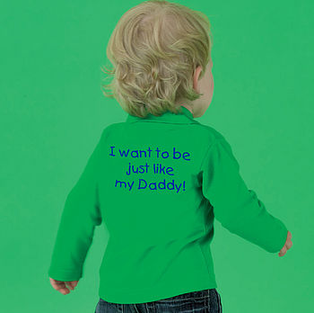 'Just Like Daddy' Polo Shirt, 3 of 7