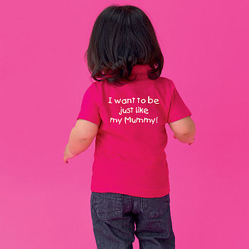 'Just Like Daddy' Polo Shirt, 2 of 7