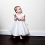 Matilda Flower Girl Dress 100% Silk, thumbnail 2 of 6