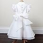 Matilda Flower Girl Dress 100% Silk, thumbnail 3 of 6