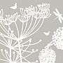 White Dandelions And Cowparsley Wall Stickers, thumbnail 2 of 2