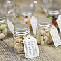Personalised Wedding Favour Sweetie Jar, thumbnail 1 of 12