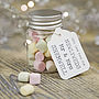 Personalised Wedding Favour Sweetie Jar, thumbnail 6 of 12