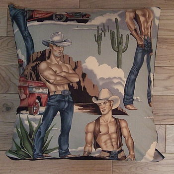 Cowboy Cushion Cover, 3 of 4