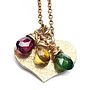 18ct Gold Vermeil Heart Necklace, Small Model, thumbnail 5 of 12