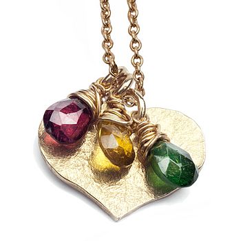 18ct Gold Vermeil Heart Necklace, Small Model, 5 of 12