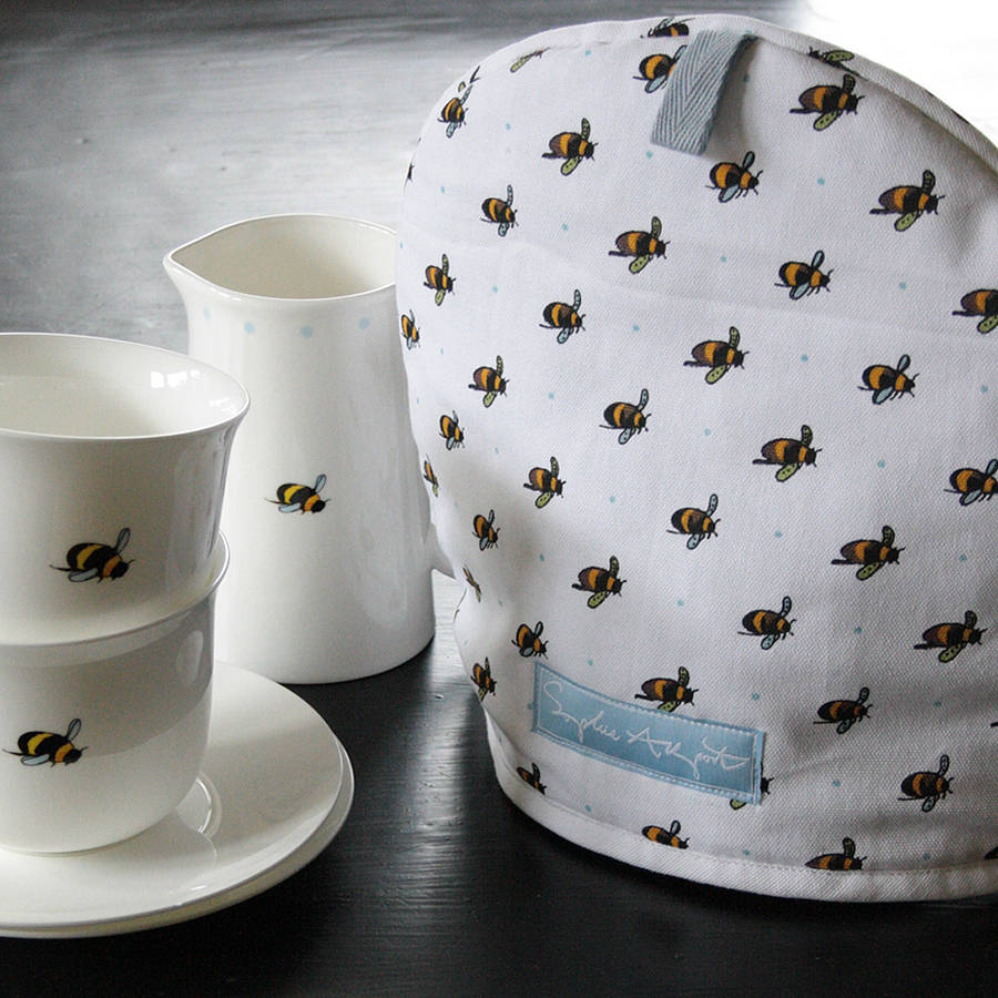 busy bee tea cosy by sophie allport