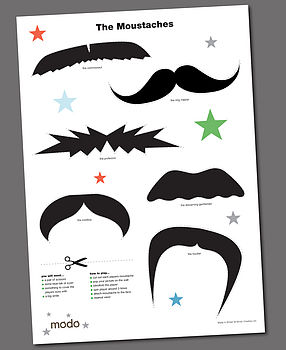 Personalised Pin The Moustache Game, 4 of 4