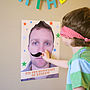 Personalised Pin The Moustache Game, thumbnail 1 of 4