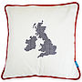 Embroidered UK And Ireland Cushion, thumbnail 4 of 8