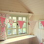PINK Large Bunting - Can Be Personalised, thumbnail 3 of 5