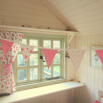 PINK Large Bunting - Can Be Personalised, 3 of 5