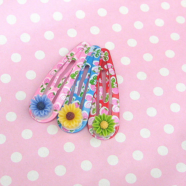Floral Hair Clip Set By EVY Designs