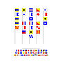 Daddy Is The Captain Of Our Ship Signal Flags Print, thumbnail 2 of 7