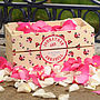 Personalised Wedding Vintage Small Crate, thumbnail 1 of 6