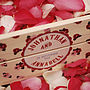 Personalised Wedding Vintage Small Crate, thumbnail 2 of 6