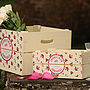 Personalised Wedding Vintage Small Crate, thumbnail 3 of 6