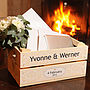 Personalised Wedding Floral Small Crate, thumbnail 4 of 5
