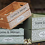 Personalised Wedding Floral Square Crate, thumbnail 2 of 4