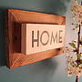 'Home' Reclaimed Wooden Sign, thumbnail 2 of 3