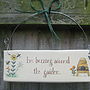Bee Garden Sign, thumbnail 3 of 12