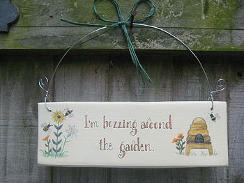 Bee Garden Sign, 3 of 12