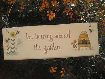 Bee Garden Sign, 6 of 12