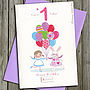 First Birthday Or Pick Your Age Personalised Card, thumbnail 1 of 8