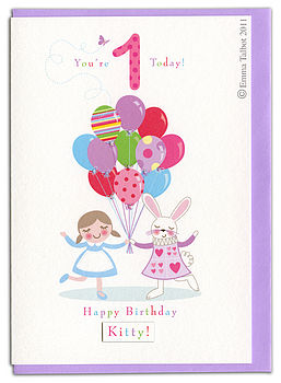 First Birthday Or Pick Your Age Personalised Card, 3 of 8
