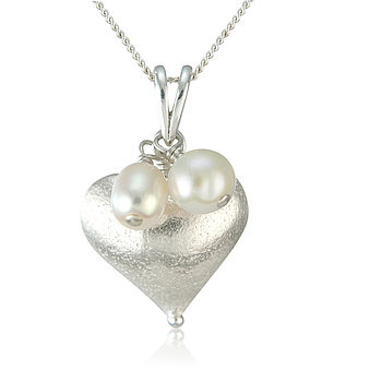 Rosaline Silver Heart Necklace, 12 of 12