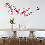 Branch With Flowers Wall Sticker, thumbnail 2 of 2