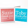 Personalised Wedding Group Thank You Card, thumbnail 3 of 3