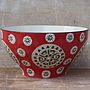 Bohemian Ceramic Bowl Set, thumbnail 2 of 5