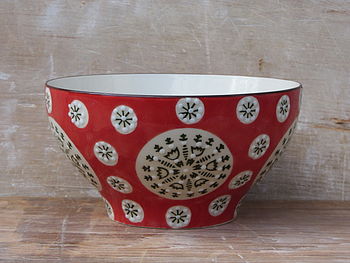 Bohemian Ceramic Bowl Set, 2 of 5
