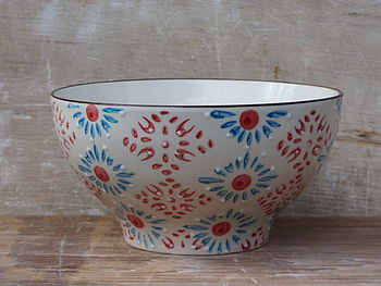 Bohemian Ceramic Bowl Set, 4 of 5