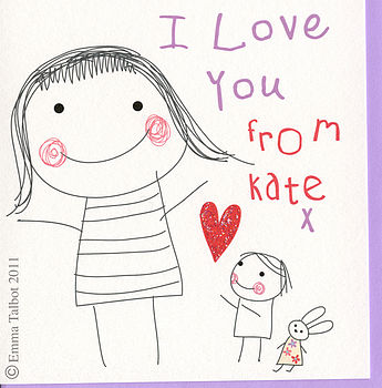Colouring In Personalised Mother's Day Card, 7 of 11