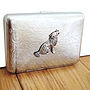 Wild Wolf Cigarette Case Or Silver Card Case, thumbnail 1 of 3