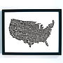 Gastronomy Map Print Set A3, thumbnail 4 of 11