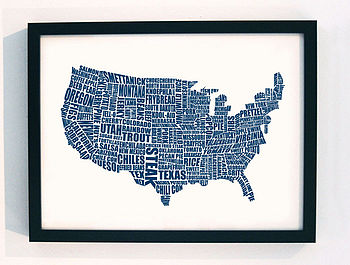 Gastronomy Map Print Set A3, 7 of 11