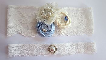 Emily May Lace Bridal Garter, 2 of 8